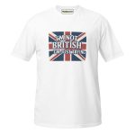 I’m Not British, I’m Just Trying T-shirt white