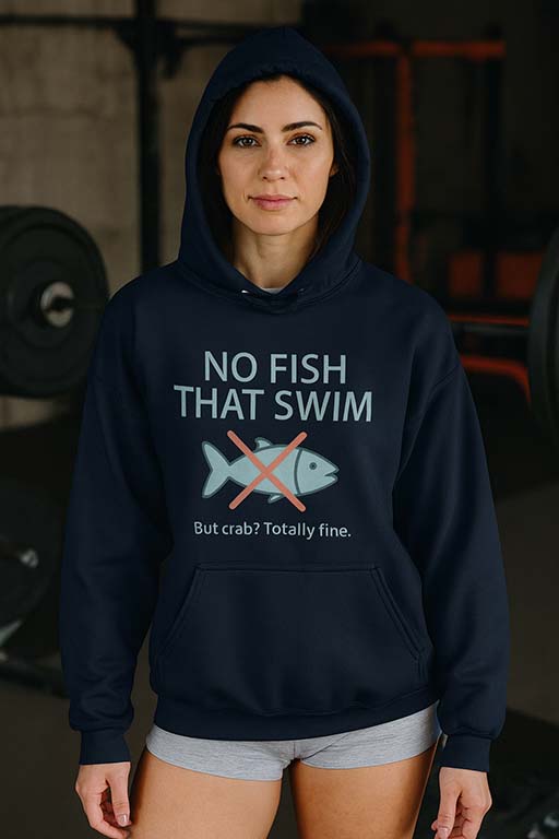 No Fish That Swim Hoodie