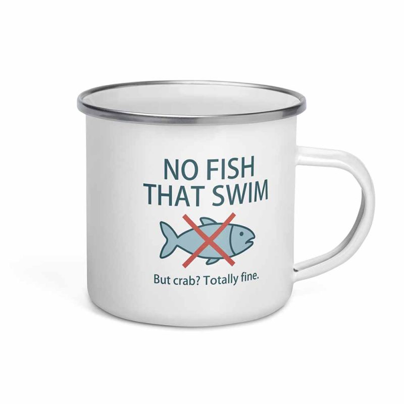 No Fish That Swim Mug 12 oz