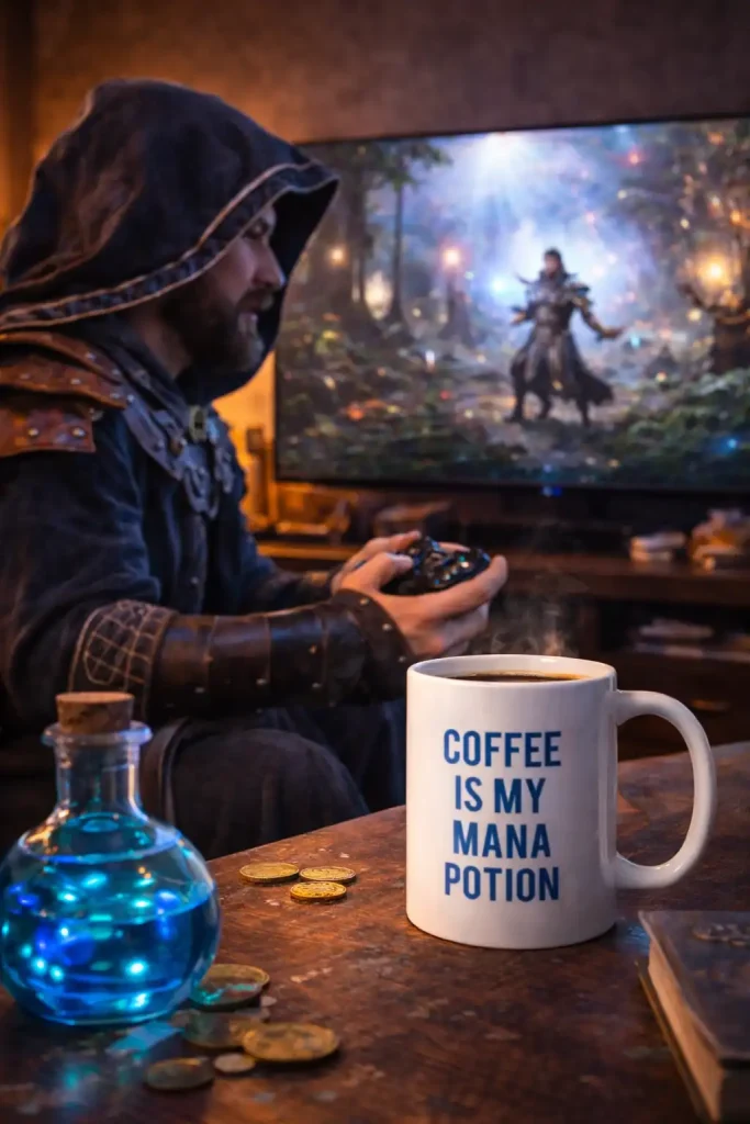 Coffee Is My Mana Potion Mug