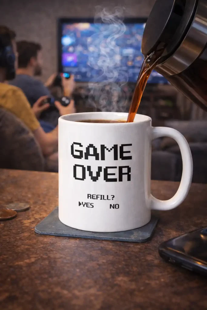 Game Over Mug