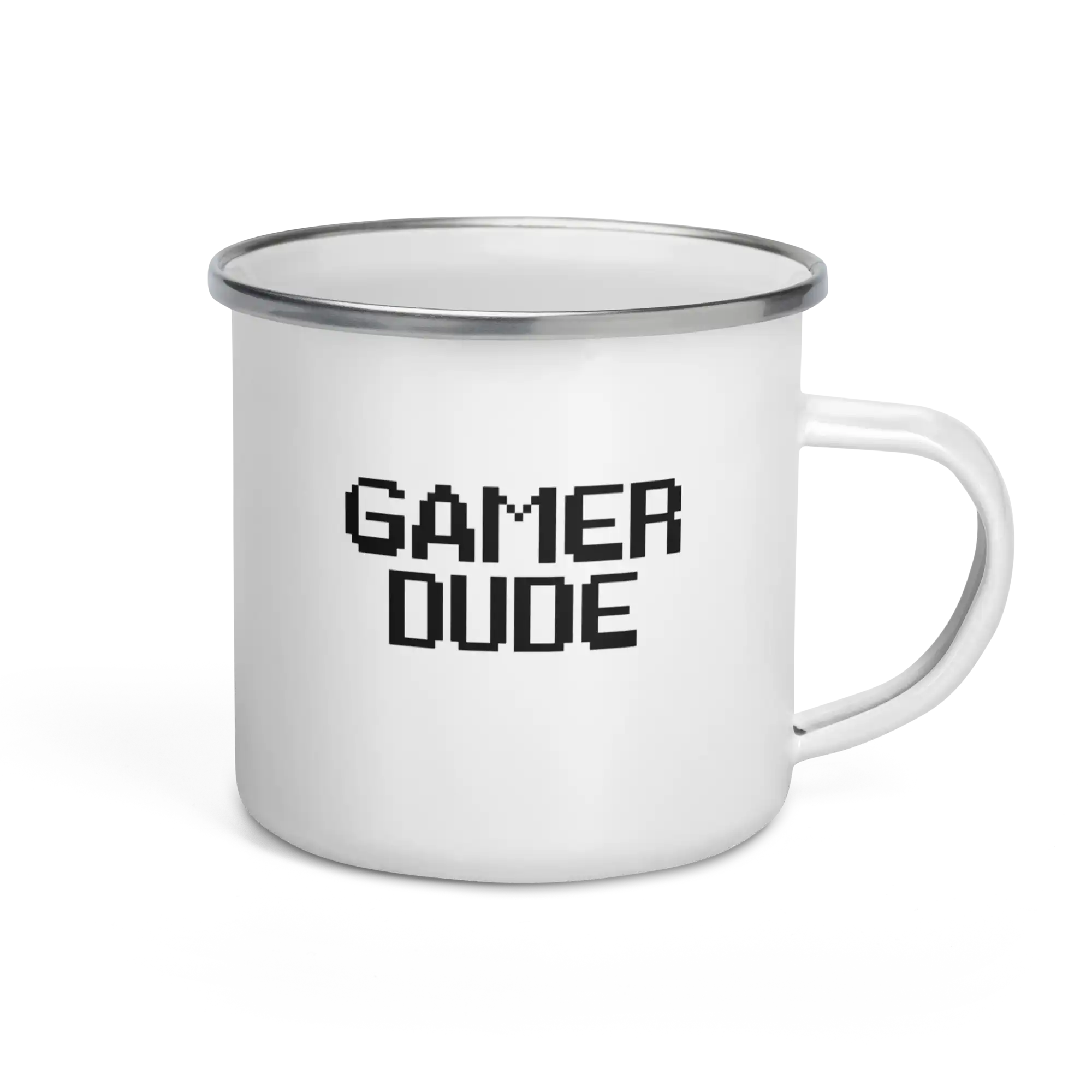 Gamer Dude Enamel Mug 12oz