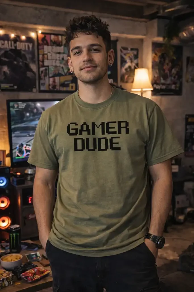 Gamer Dude t shirt