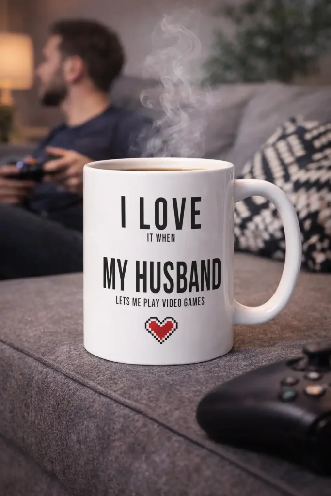 I Love It When My Husband Lets Me Play Video Games Mug