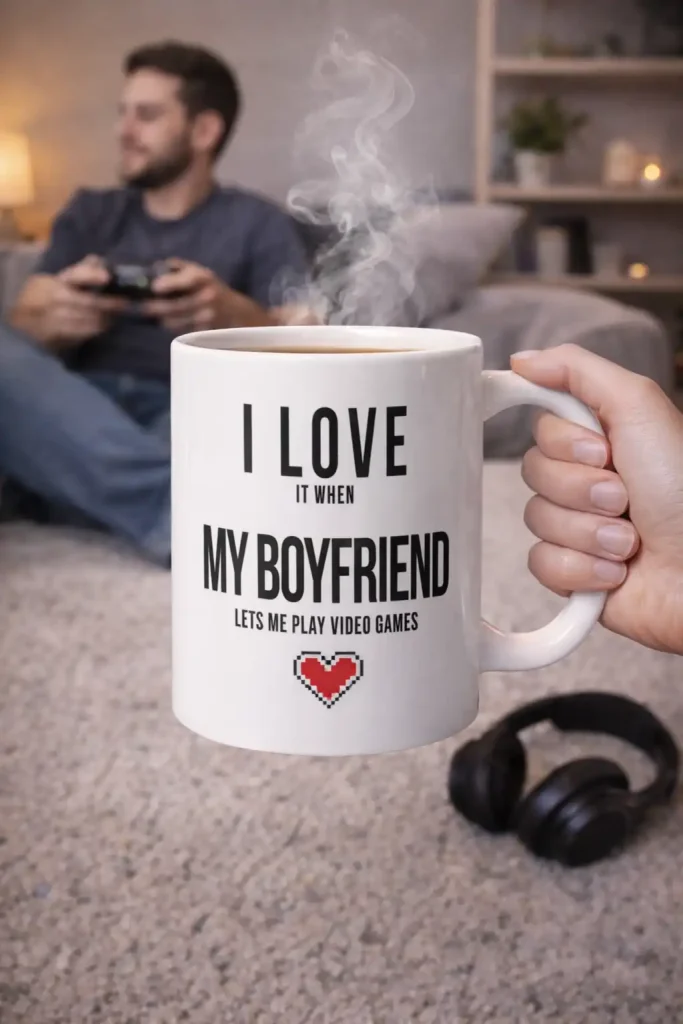 I Love it when My Boyfriend lets me play video games Mug