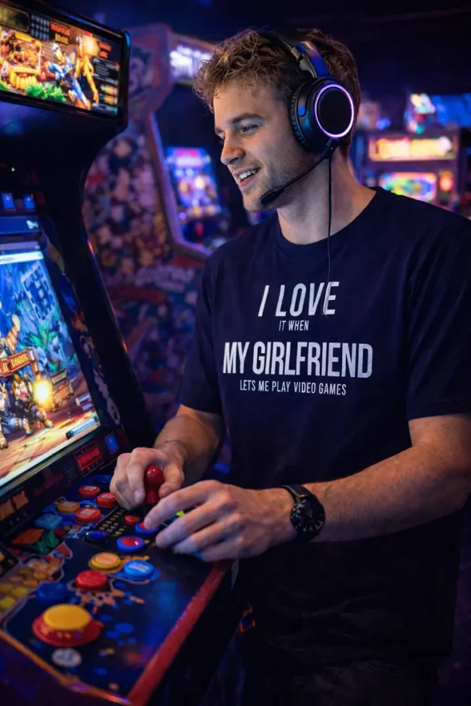 I Love it when My Girlfriend lets me play video games T shirt
