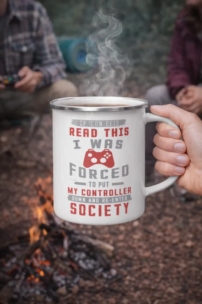 If you can read this I was forced to put my controller down mug