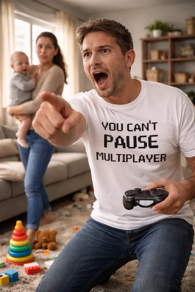 You Can't Pause Multiplayer T shirt