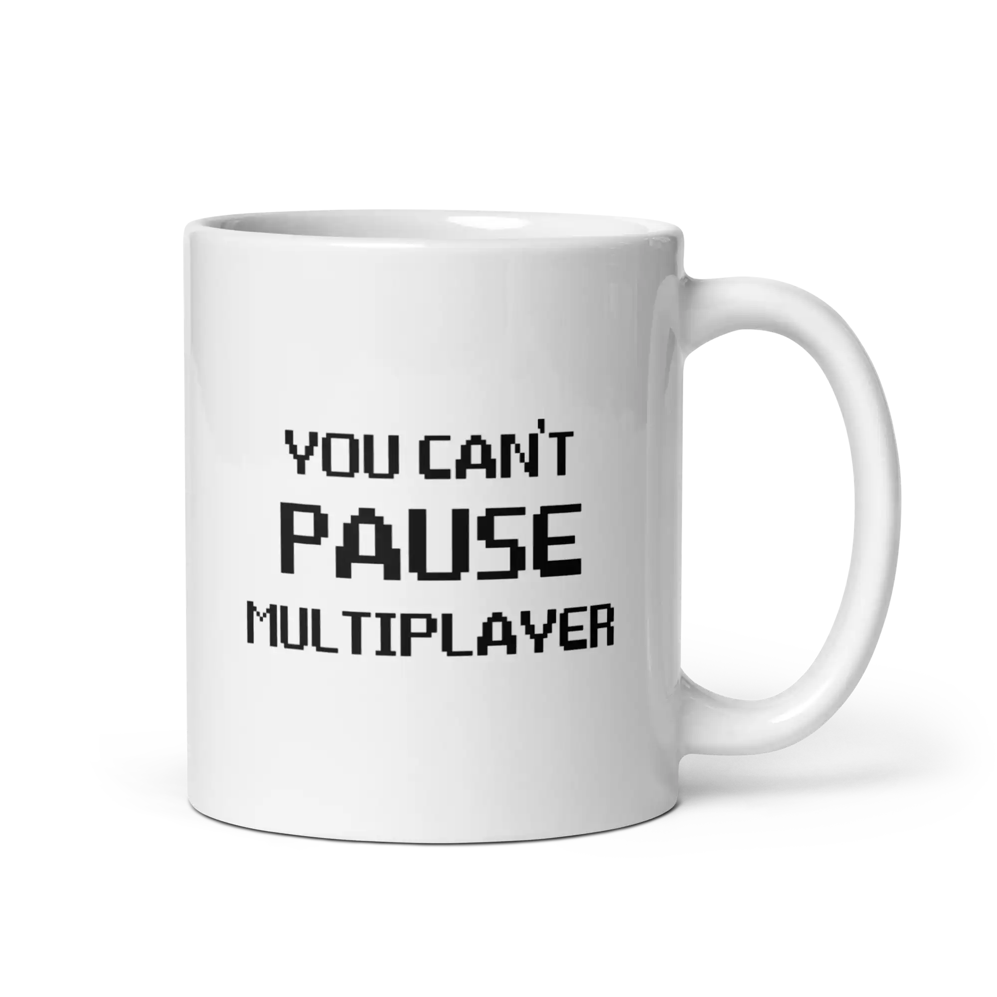 You can't pause multiplayer mug 11oz
