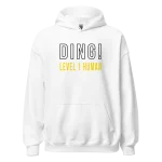 Ding! Level Up Personalized Birthday Hoodie white