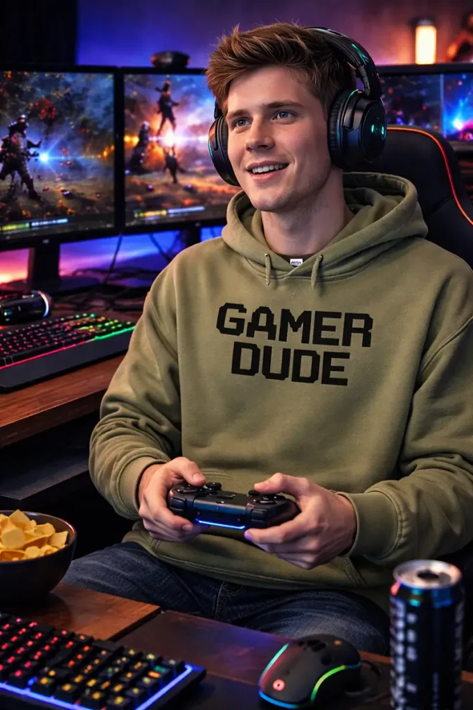 Gamer Dude Hoodie