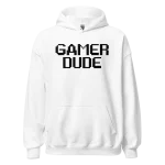 Gamer Dude Hoodie white