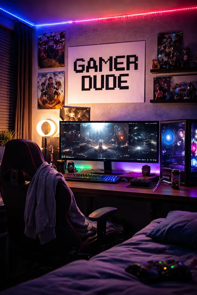 Gamer Dude Poster