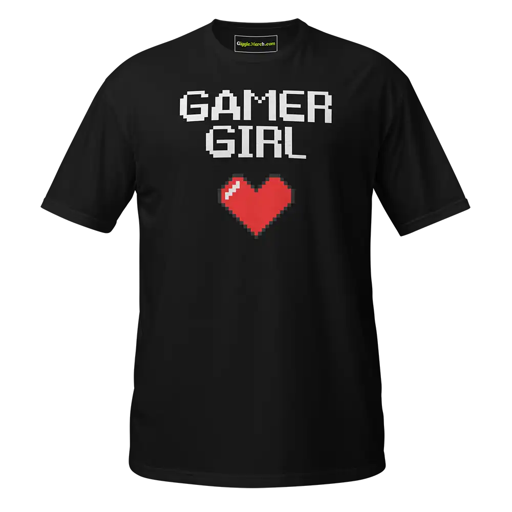 Gamer Girl T-shirt black