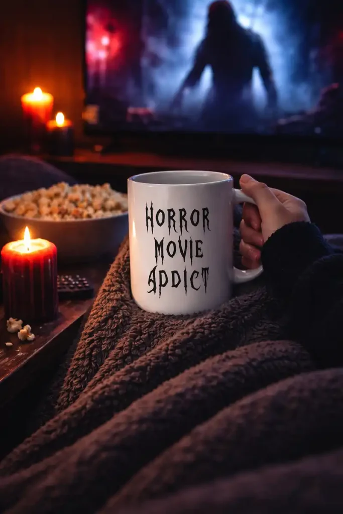 Horror Movie Addict Mug