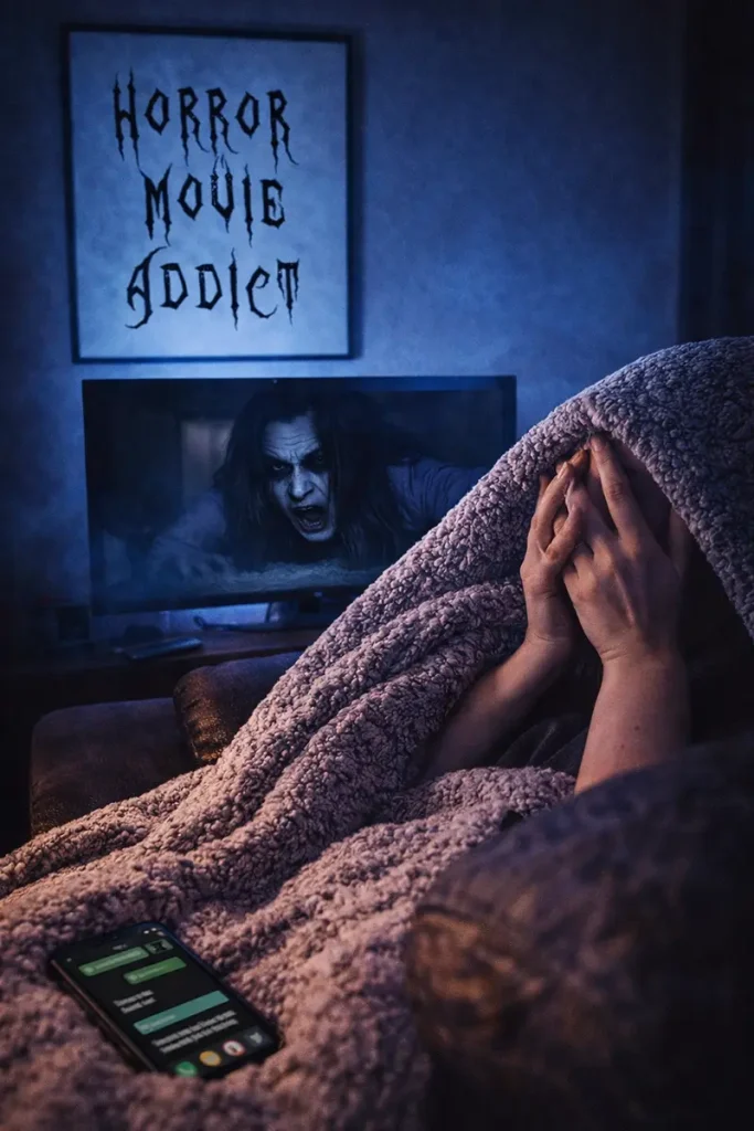Horror Movie Addict Poster