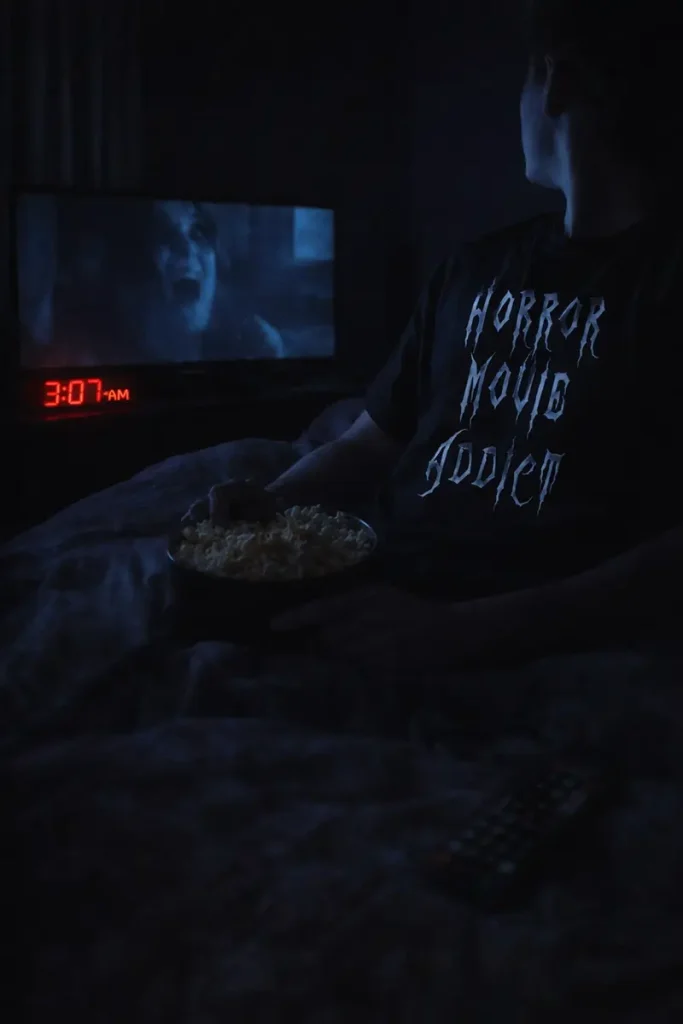 Horror Movie Addict T-shirt
