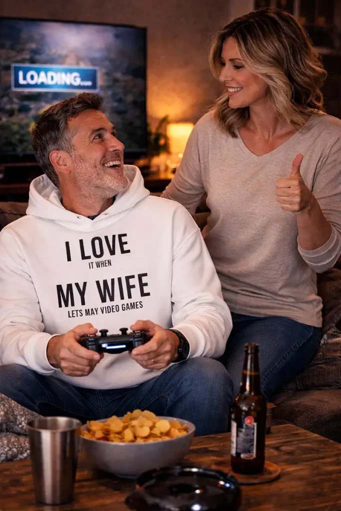 I Love It When My Wife Lets Me Play Video Games Hoodie