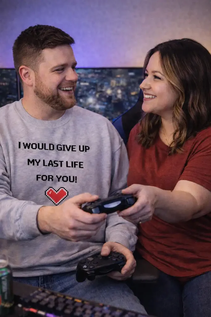 I Would Give Up My Last Life For You Sweatshirt Crewneck