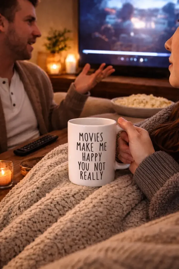 Movies Make Me Happy You Not Really Mug