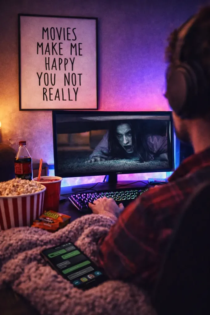 Movies Make Me Happy You Not Really Poster