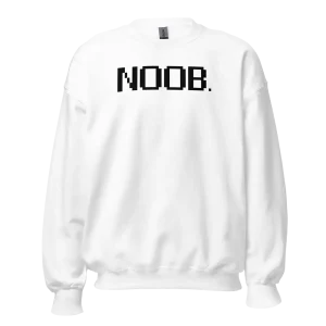 Noob Sweatshirt white