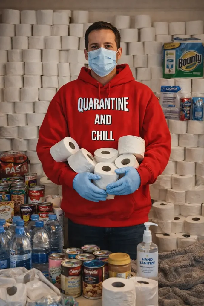 Quarantine and Chill Hoodie