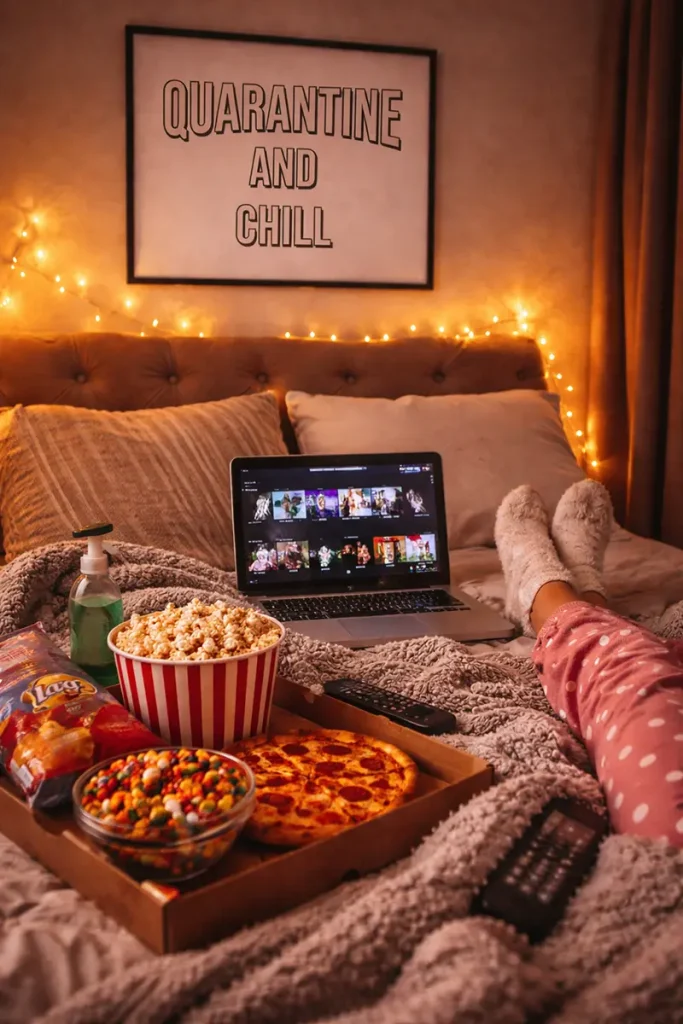 Quarantine and Chill Poster