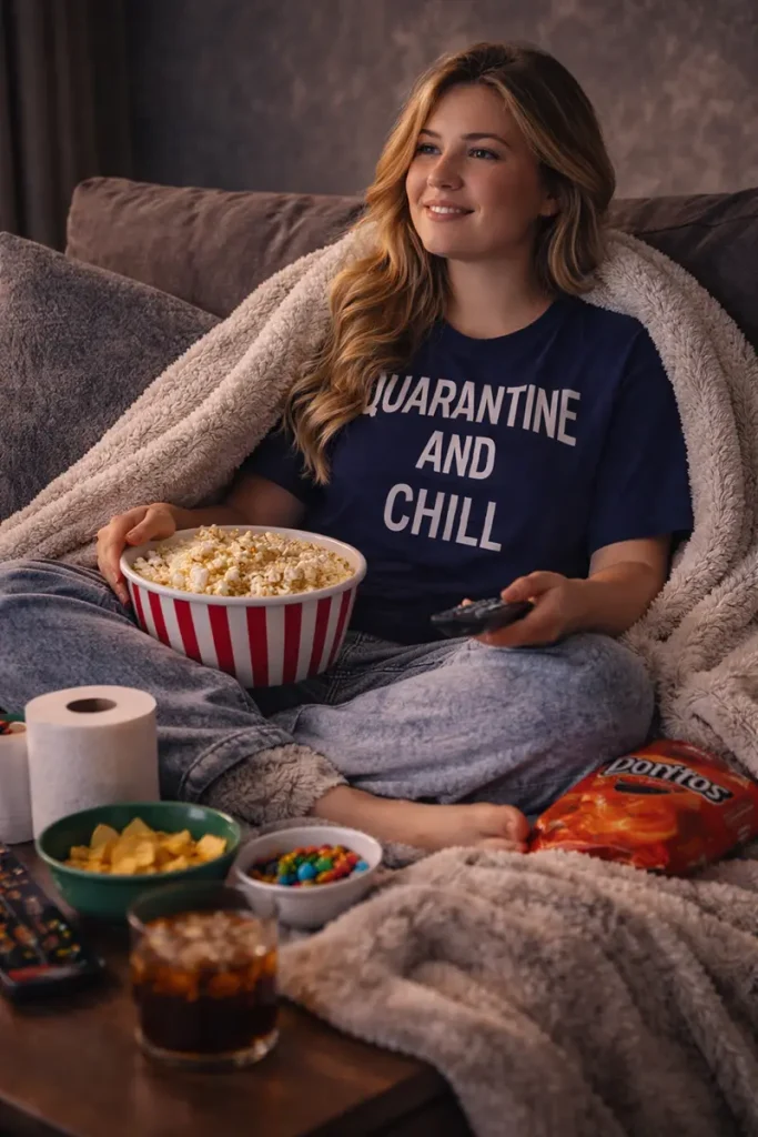 Quarantine and Chill T-shirt
