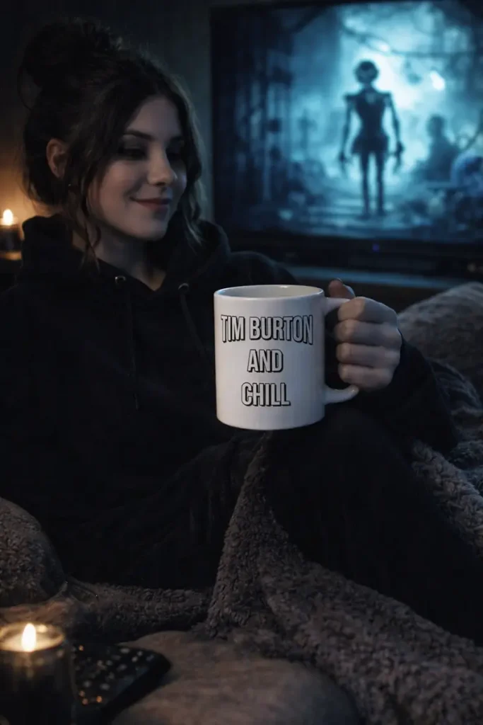 Tim Burton And Chill Mug