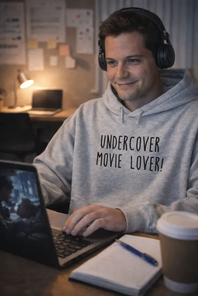 Undercover Movie Lover Hoodie