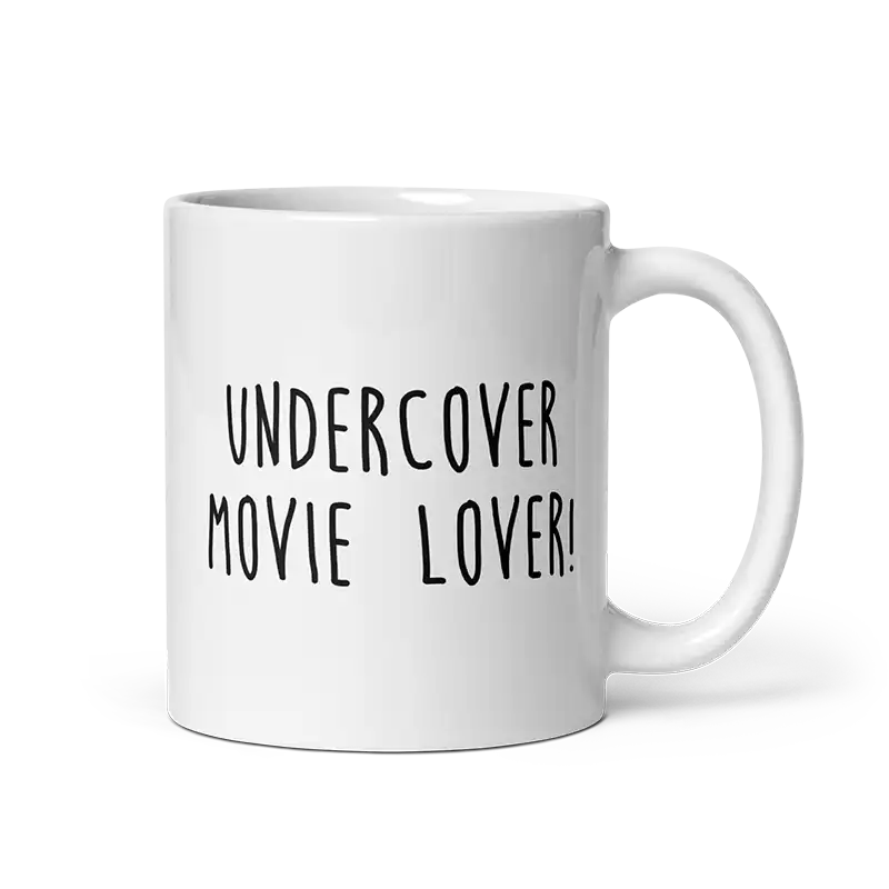 Undercover Movie Lover Mug 11 oz