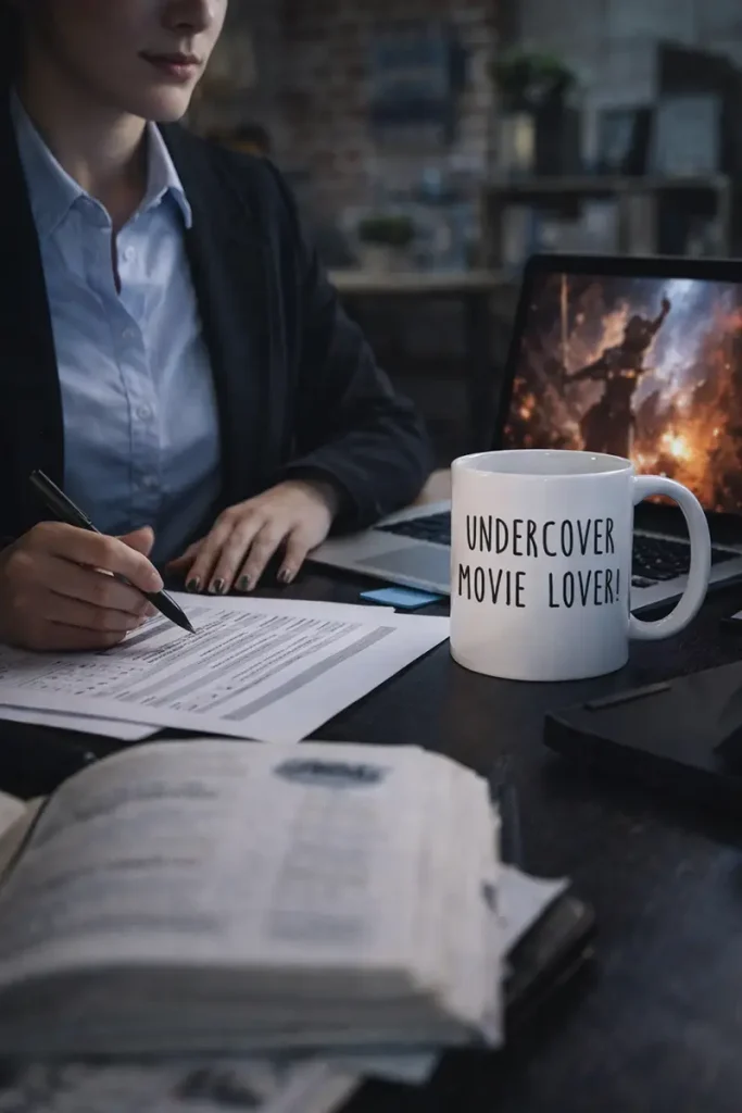 Undercover Movie Lover Mug