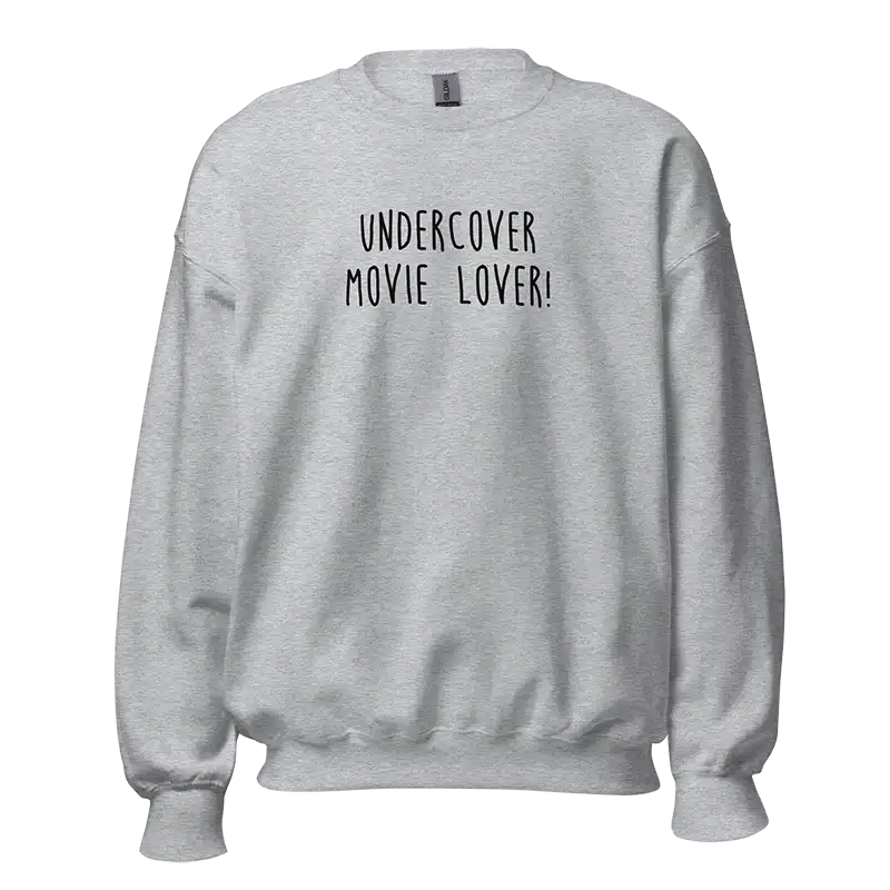 Undercover Movie Lover Sweatshirt grey
