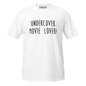 Undercover Movie Lover T-shirt white