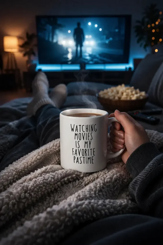 Watching Movies Is My Favorite Pastime Mug