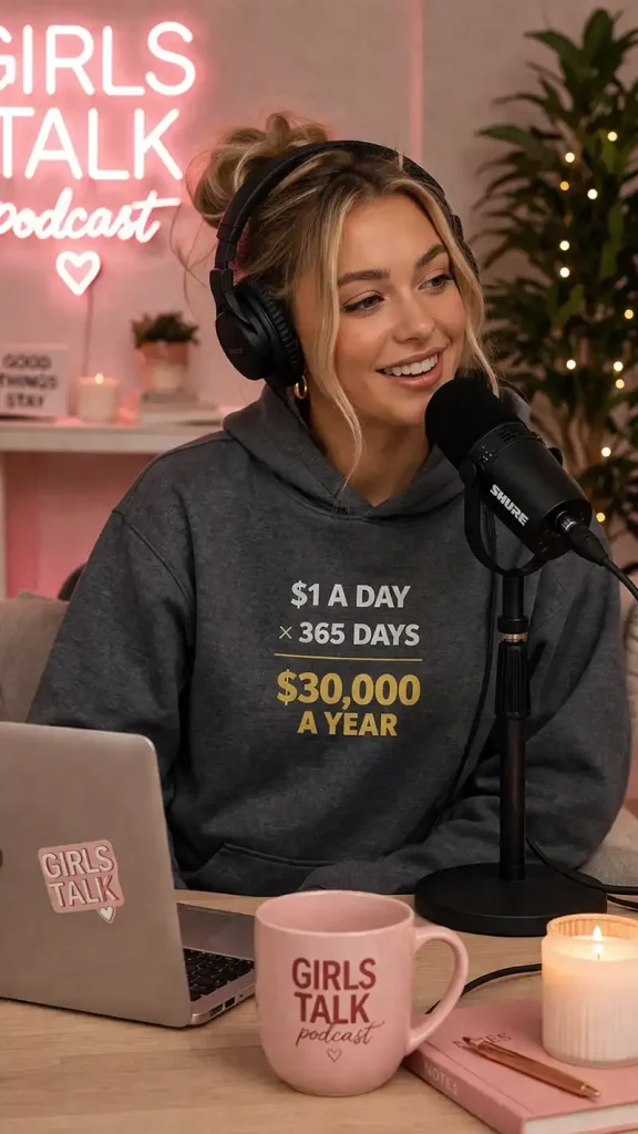 1 Dollar a Day 30000 a Year Hoodie