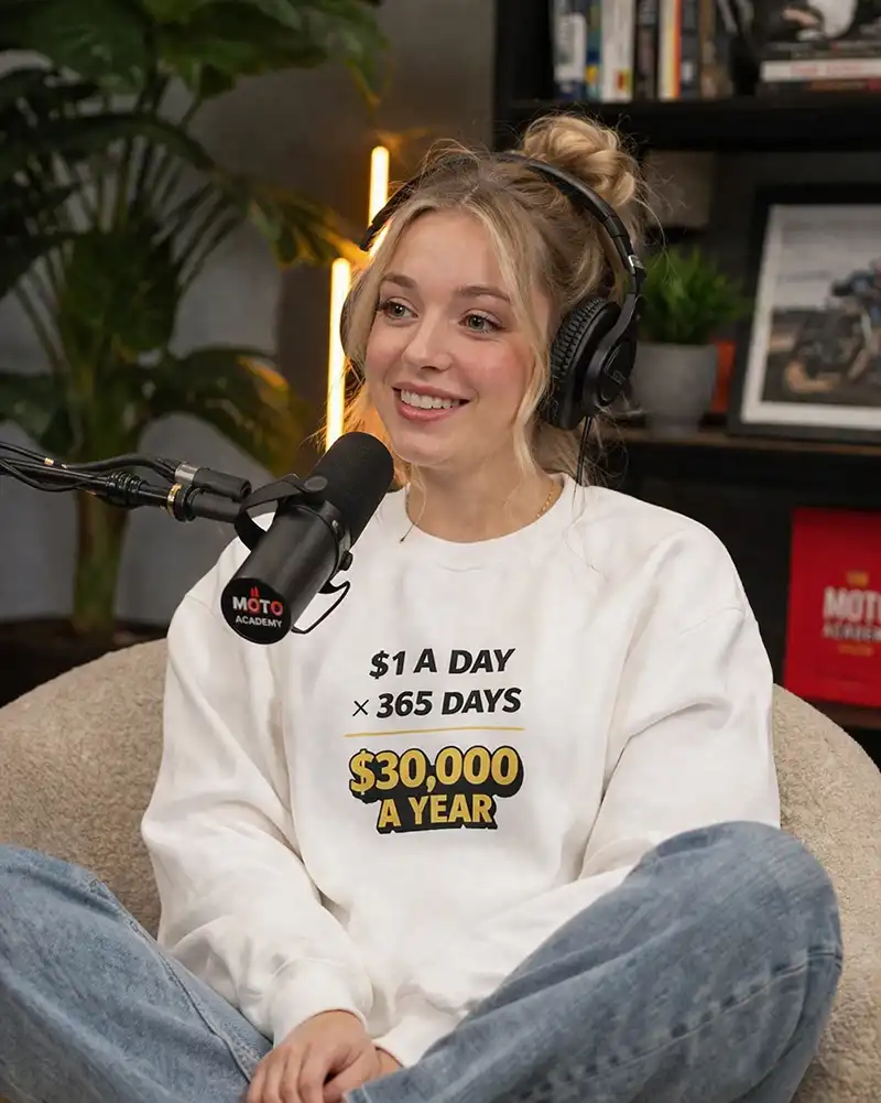 1 Dollar a Day 30000 a Year Sweatshirt