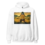 Look There's A Lion OMG Hoodie white