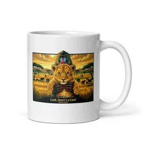 Look There's A Lion OMG Mug 11oz