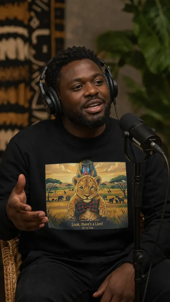 Look There’s A Lion OMG Sweatshirt